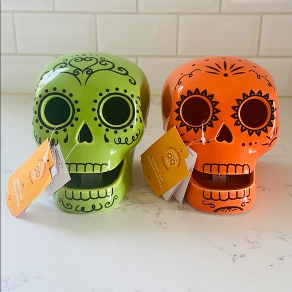 Target Día de Muertos Collection Orange  Sugar Skull - Picture 14 of 16